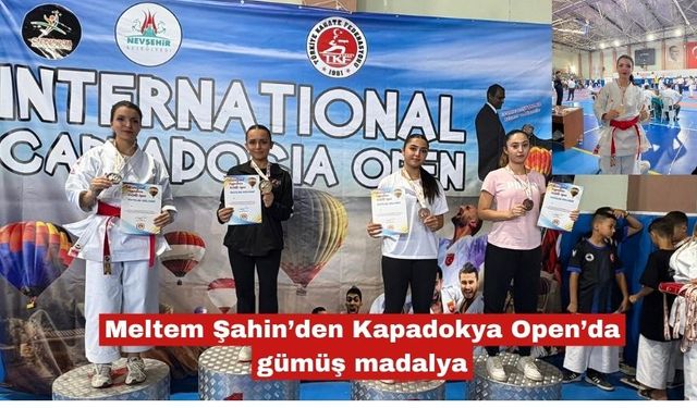 Meltem Şahin’den Kapadokya Open’da gümüş madalya