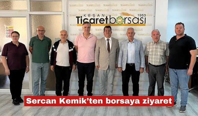 Sercan Kemik’ten borsaya ziyaret