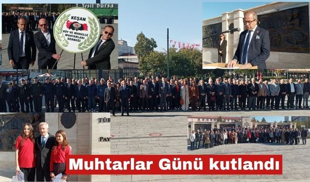 Muhtarlar Günü bugün coşkuyla kutlandı