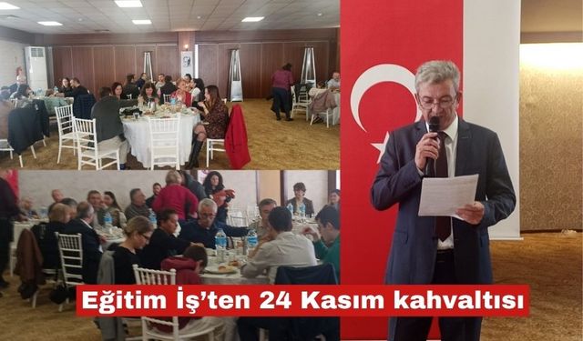 Eğitim-İş'ten Öğretmenler Günü kahvaltısı