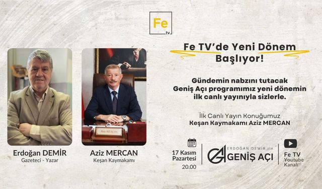 Fe TV’de yeni dönem başlıyor! Programlar başlıyor