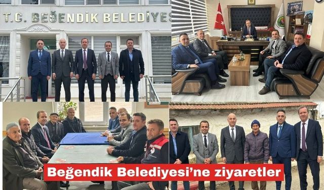 Beğendik Belediyesi’ne ziyaretler