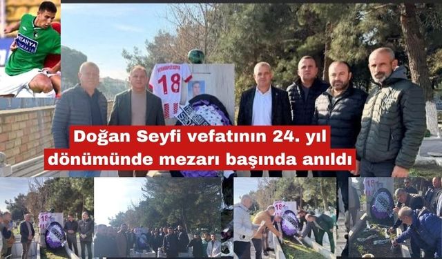 Doğan Seyfi 24. yıl dönümünde mezarı başında anıldı