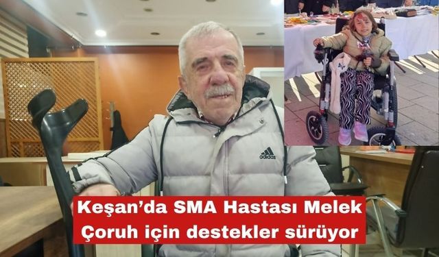 Engin Küçükkaraca’dan SMA Hastası Melek’e 10 Bin TL bağış