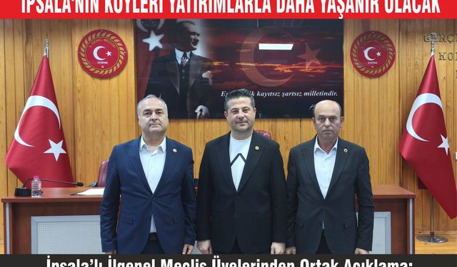 2026 Bütçesi’nden İpsala’ya 41 milyon