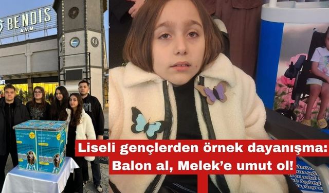Liseli gençlerden örnek dayanışma