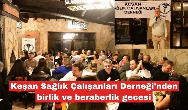 Sağlık Çalışanları Derneği’nden birlik ve beraberlik gecesi