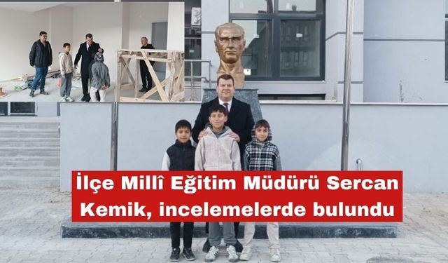 İnönü İlkokulu’nda sona yaklaşıldı
