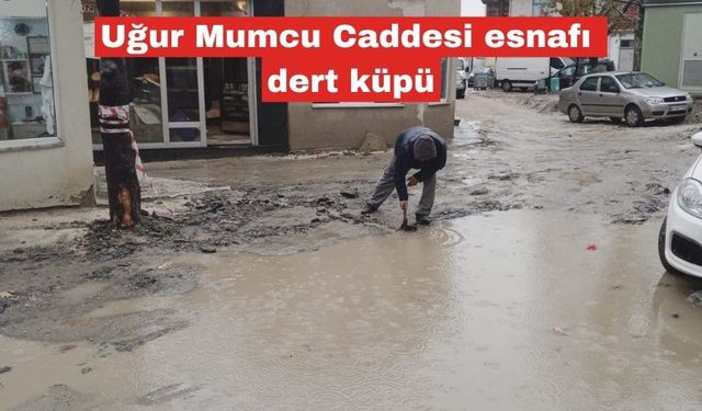 Uğur Mumcu Caddesi esnafı dert küpü
