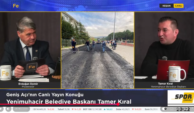 Tamer Kıral, Fe TV'de 2 yıllık çalışmalarını değerlendirdi