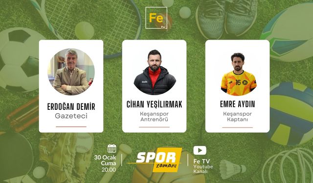 Cihan Yeşilırmak ve Emre Aydın  Fe TV'de