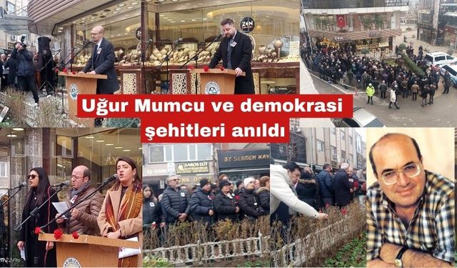 Uğur Mumcu ve demokrasi şehitleri anıldı