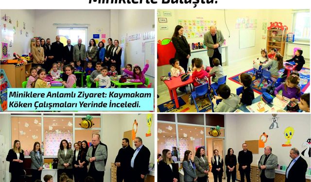 Uzunköprü’de miniklere anlamlı ziyaret