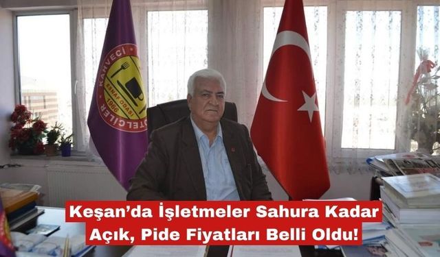 İşletmeler Sahura Kadar Açık, Pide Fiyatları Belli Oldu!
