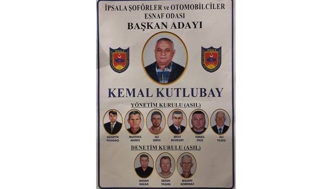 İpsala Şoförler Odası’nın genel kurulu yarın yapılacak