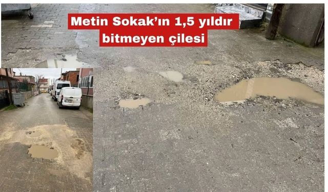 Metin Sokak’ın 1,5 yıldır bitmeyen çilesi