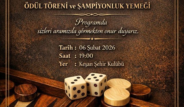 Tavla Tutkunları finalde ve şampiyonluk yemeğinde buluşuyor
