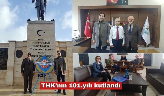 THK’nın 101.yılı dün Keşan'da kutlandı