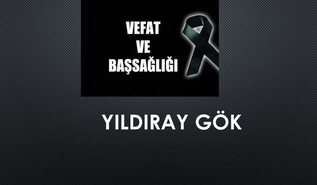 Yıldıray Gök vefat etti
