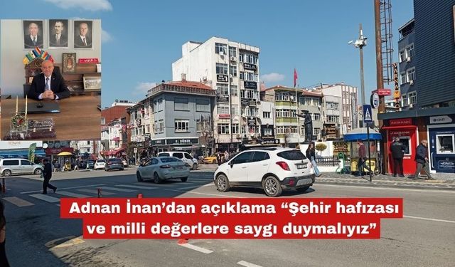 İnan'dan Alparslan Türkeş Meydanı ile ilgili açıklama