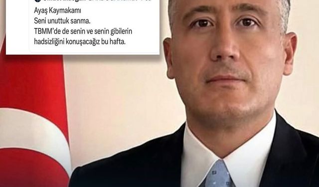 Polemik tayin getirdi: Ayaş Kaymakamı Edirne’ye Atandı!