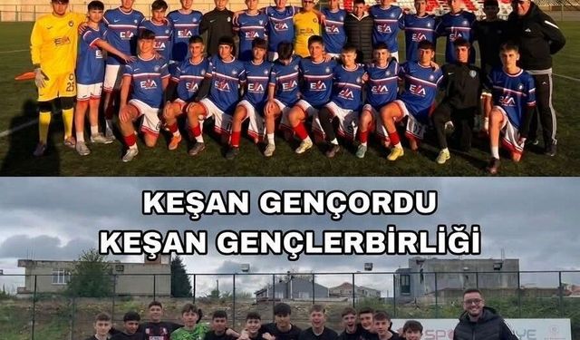 U15 Ligi finalinde iki Keşan takımı karşı karşıya!