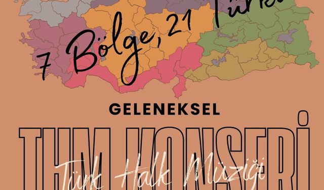 Türkü Dostları Derneği’nin konseri 22 Mayıs’ta
