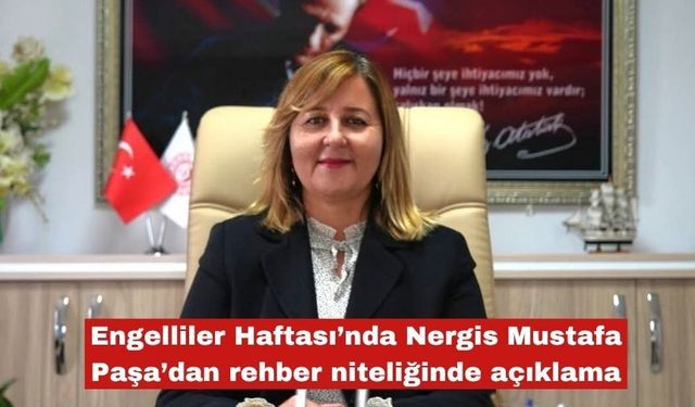 Nergis Mustafa Paşa’dan rehber gibi açıklama