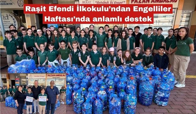 Engelliler Haftası’nda anlamlı destek