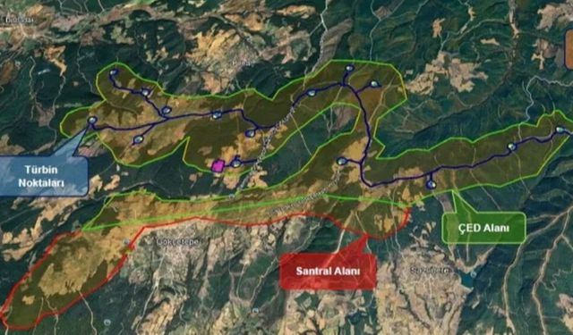 Gökçetepe de Cengiz İnşaat’tan çevre katliamı gibi proje