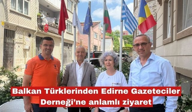 Balkan Türkleri'nden EGD'ye ziyaret