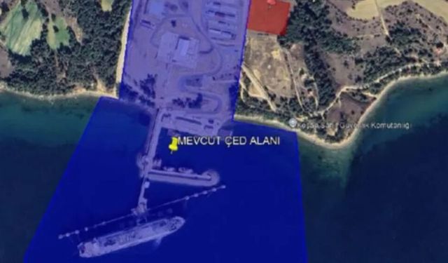 Saros FSRU’da kara kısmı alan artışına onay verildi