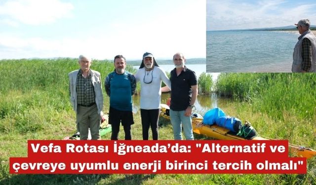 "Alternatif ve çevreye uyumlu enerji birinci tercih olmalı"