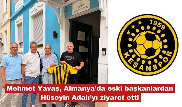 Yavaş, Almanya’da Hüseyin Adalı’yı ziyaret etti