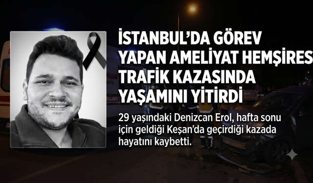 Mecidiye de otomobil takla attı 1 ölü