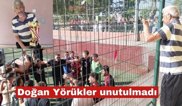Doğan Yörükler unutulmadı. Onur konuğu oldu
