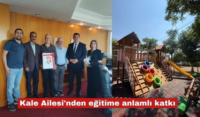 Kale Ailesi'nden eğitime anlamlı katkı