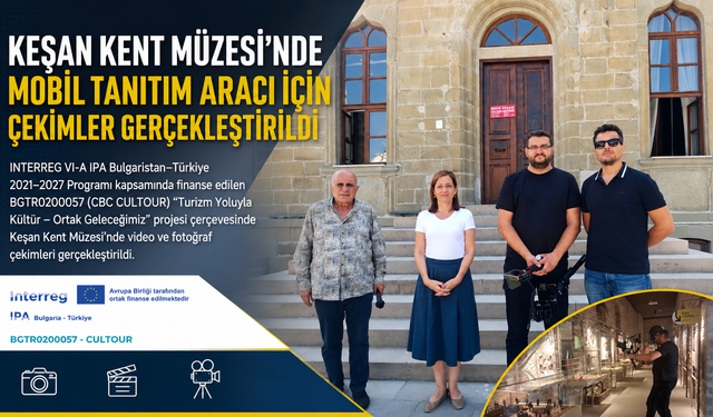 Mobil Tanıtım Aracı için çekimler gerçekleştirildi