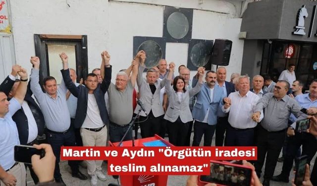 "Örgütün iradesi teslim alınamaz"
