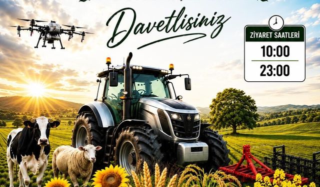 3.Tarım ve Hayvancılık Fuarı 14-18 Temmuz’da