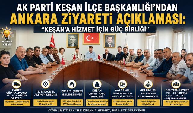 AK Parti'den Ankara ziyareti açıklaması