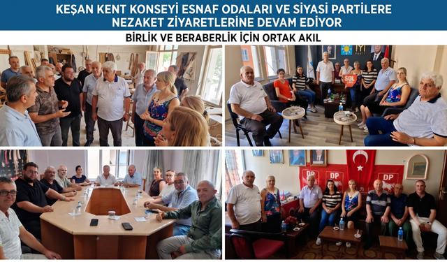 Kent Konseyi ziyaretleri sürdürüyor