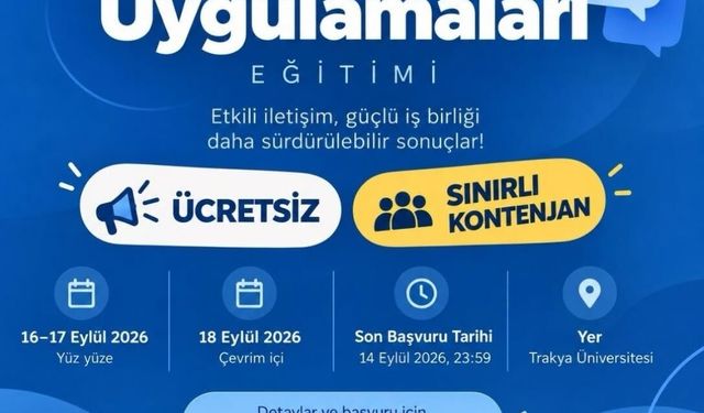 Trakyaka'dan “İletişim Uygulamaları Eğitimi”