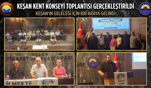 Keşan’ın geleceği İçin Keşan bir araya geldi