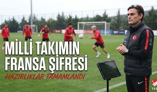 A Milli Futbol Takımı, Fransa maçının hazırlıklarını sürdürdü