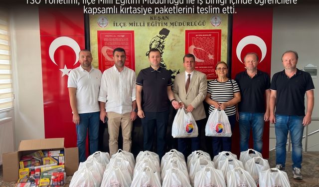 Keşan TSO’dan eğitime anlamlı destek