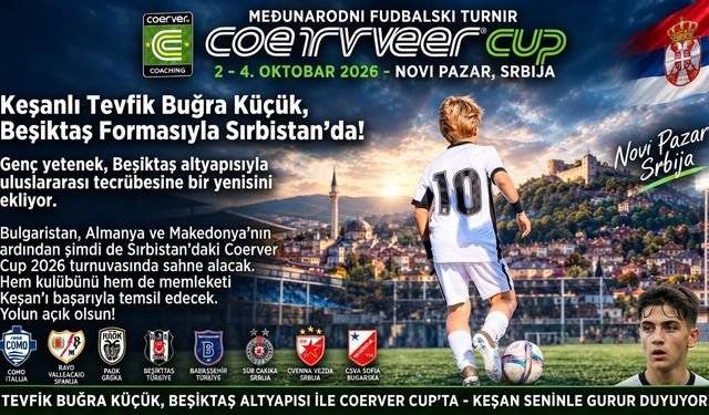 Genç futbolcu  Buğra Küçük, Sırbistan’da sahne alacak