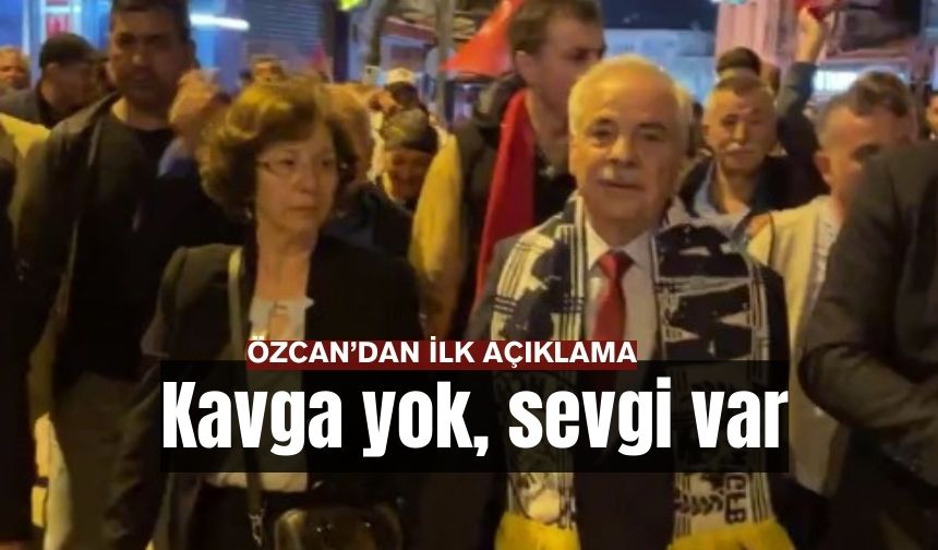 Mehmet Özcan'dan ilk açıklama
