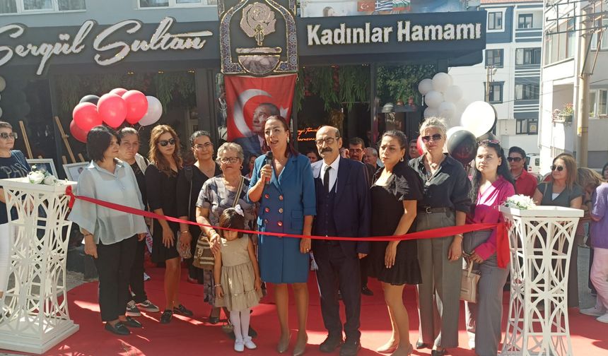 Keşan'da ilk kez kadınlar hamamı açıldı