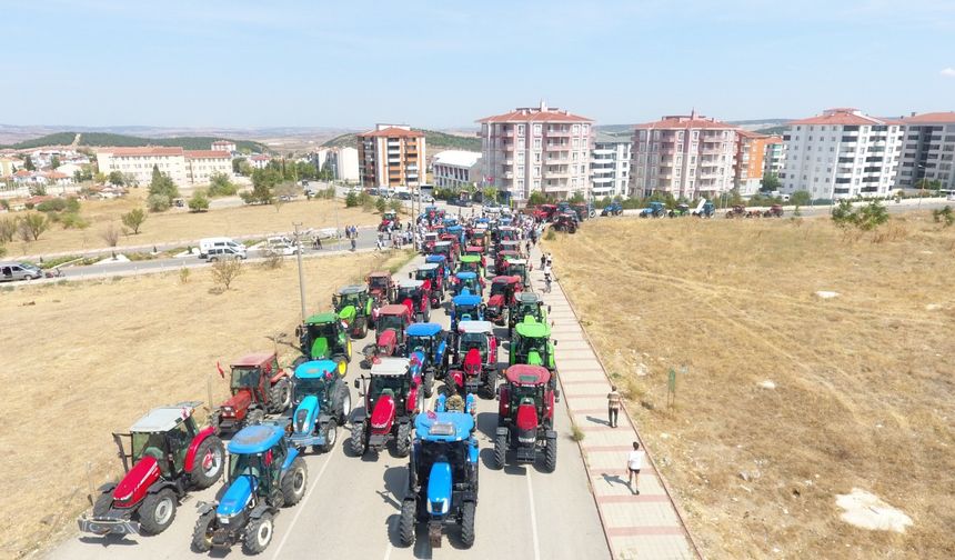 Traktörlü çiftçi eylemine Valilikten izin çıkmadı